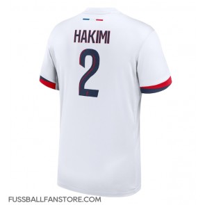 Paris Saint-Germain Achraf Hakimi #2 Replik Auswärtstrikot 2024-25 Kurzarm